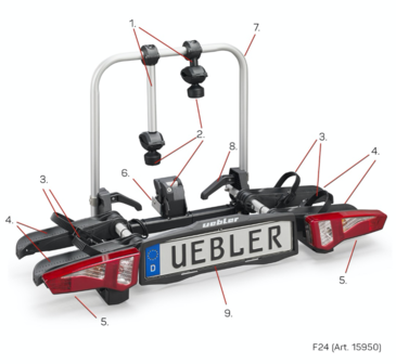 fietsdrager f24 uebler